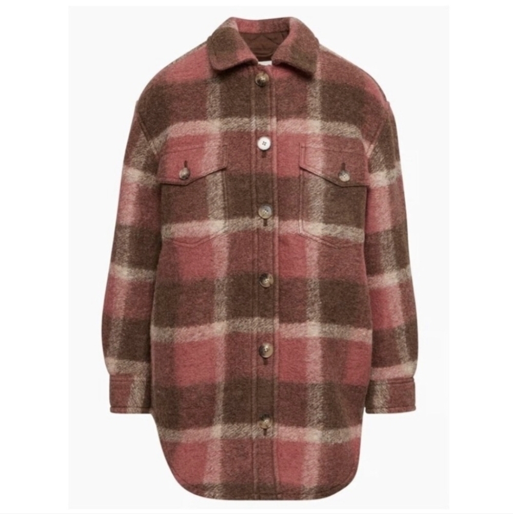 Aritzia Wilfted Ganna Wool Shacket/jacket Size XS